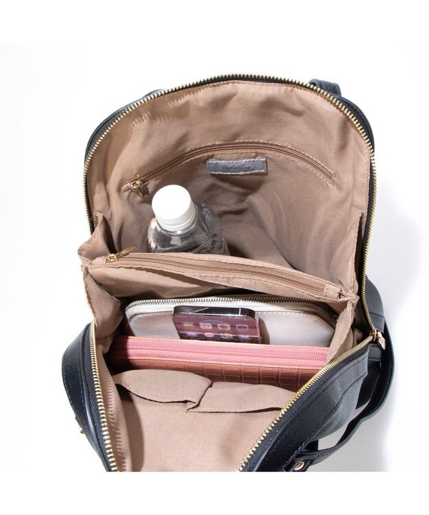 UNBILLION カシュカシュ cachecache / ヒネリディテール2wayリュック ブラック