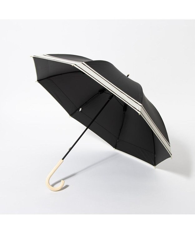 UNBILLION cache nez / 切り替えダブルラインショートパラソル ブラック