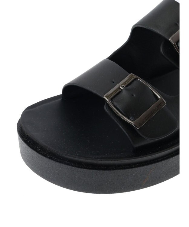 Green Parks ・ＬＥＮＡ　バックル付サンダル Black