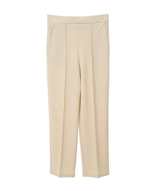 Green Parks らくスレ　ストレートパンツ Gray Beige