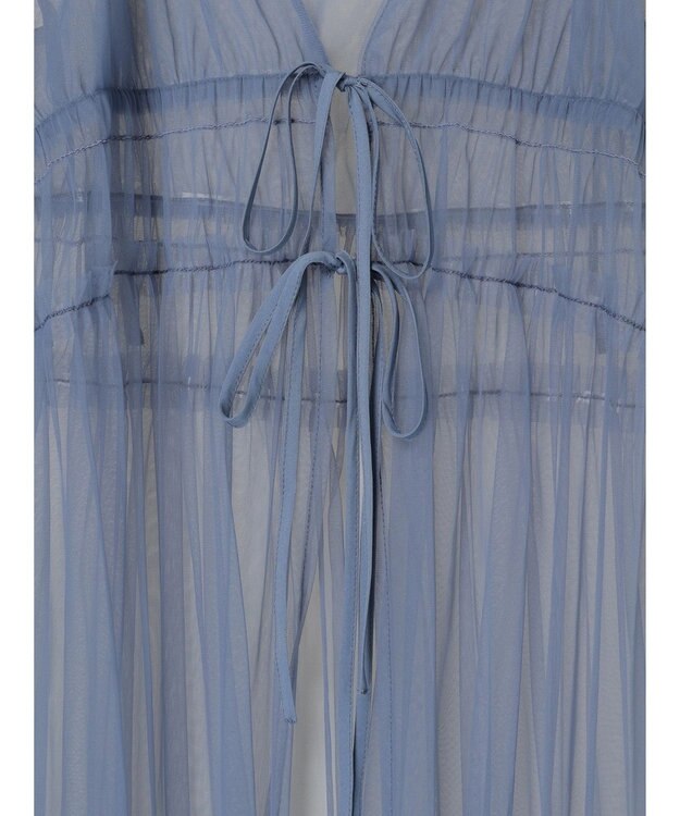 Green Parks ・ＥＬＥＮＣＡＲＥ　ＤＵＥ　２ｗａｙチュールキャミワンピ Blue