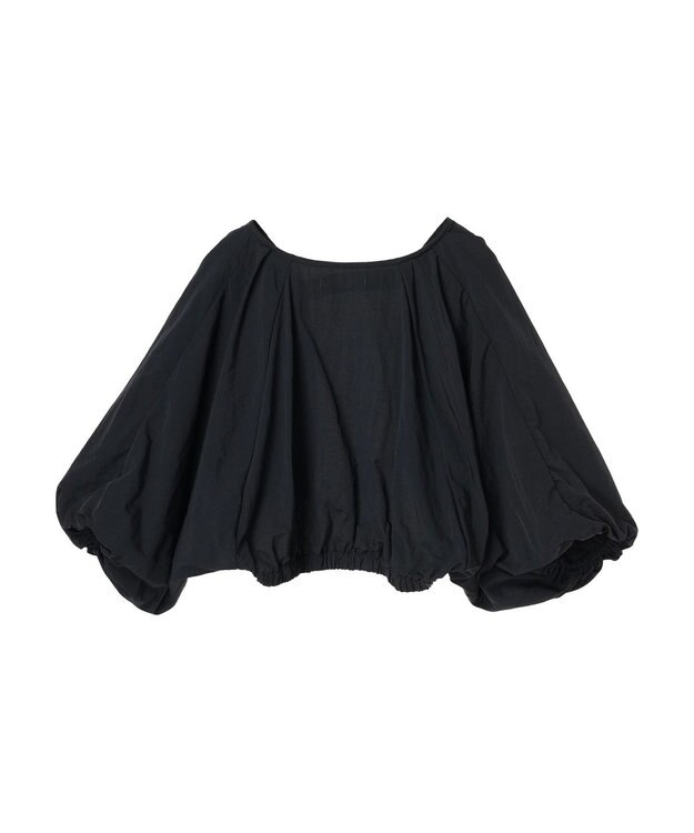 Green Parks ・ＥＬＥＮＣＡＲＥ　ＤＵＥ　バルーンスリーブボレロ Black