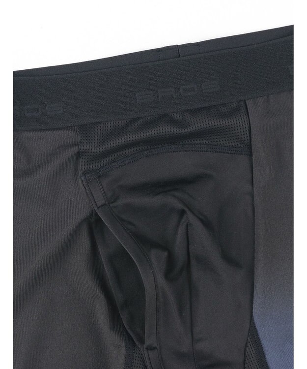 WACOAL MEN ボクサーパンツ【CROSSWALKER】はいて歩いてカロリー消費アップをめざそう！ムレ軽減設計 前開き スパッツ ロング丈 GX6007 /ブロス バイ ワコールメン コン