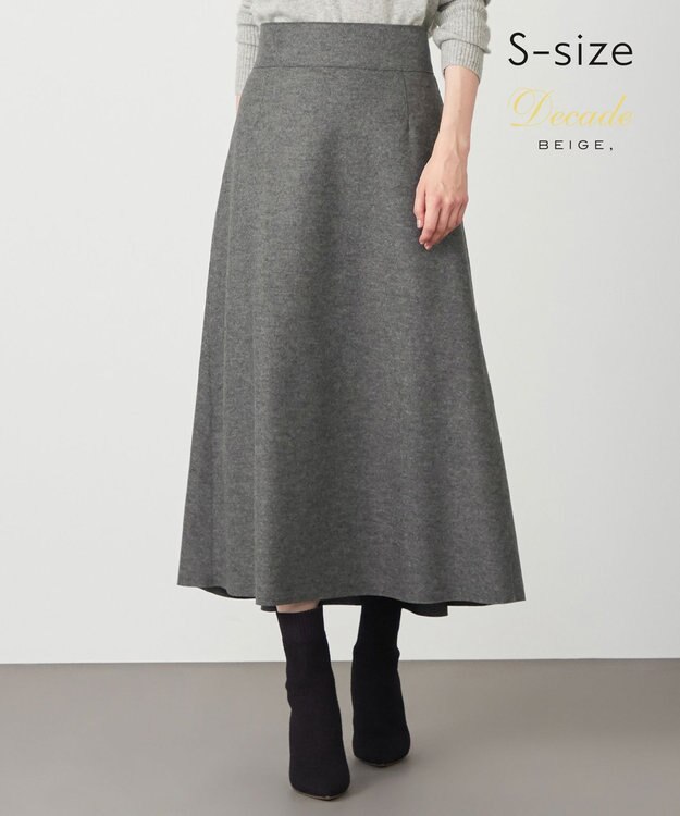 BEIGE， 【S-size】CORBY / フレアスカート C Gray