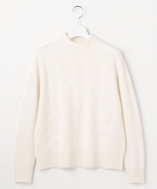 J.PRESS LADIES L 【WEB限定カラーあり】CAT ハイネック ニット オフ系