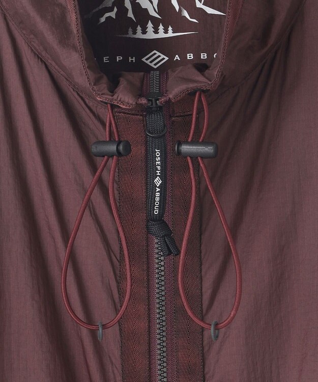 JOSEPH ABBOUD MOUNTAIN 【軽量/保温/ポケッタブル】 ＮＹリップワッシャー ブルゾン ワイン系