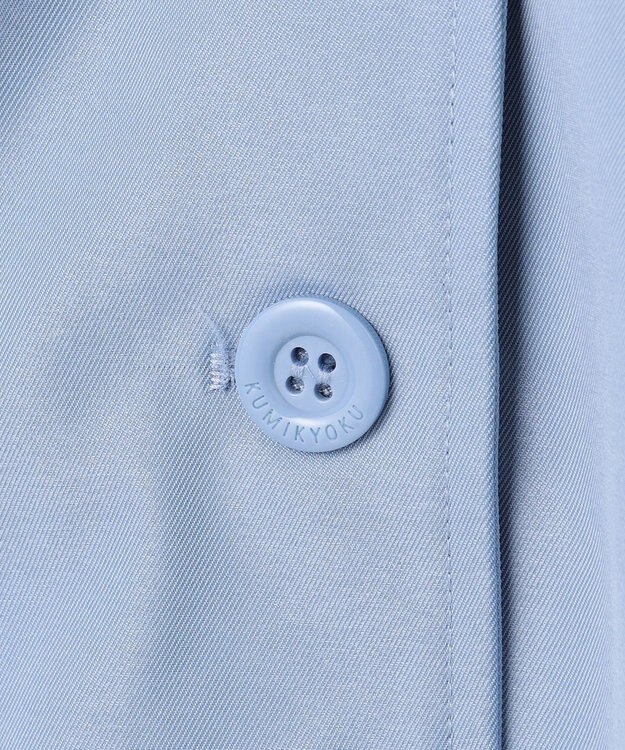 組曲 KIDS 【110-140㎝】3Way アウター サックス×グレー