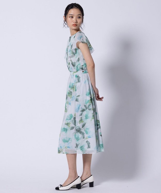 TOCCA 【洗える・消臭】FULL BLOOM PEONY BLOUSE ブラウス グリーン系5