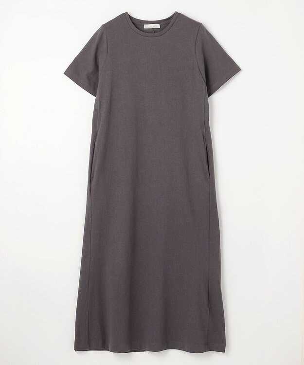 ANY 【洗濯機可】Ａラインフレア ワンピース チャコール