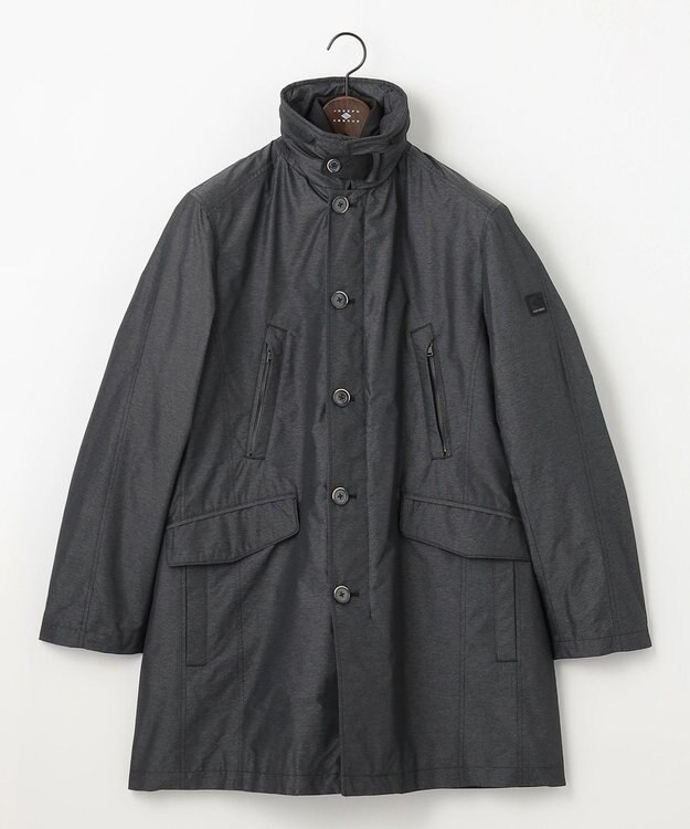 JOSEPH ABBOUD 【3WAY/撥水/INフード/ダウンライナー付】 3WAY高機能ダウンコートインターレースメモリーダウン ダークブラウン系