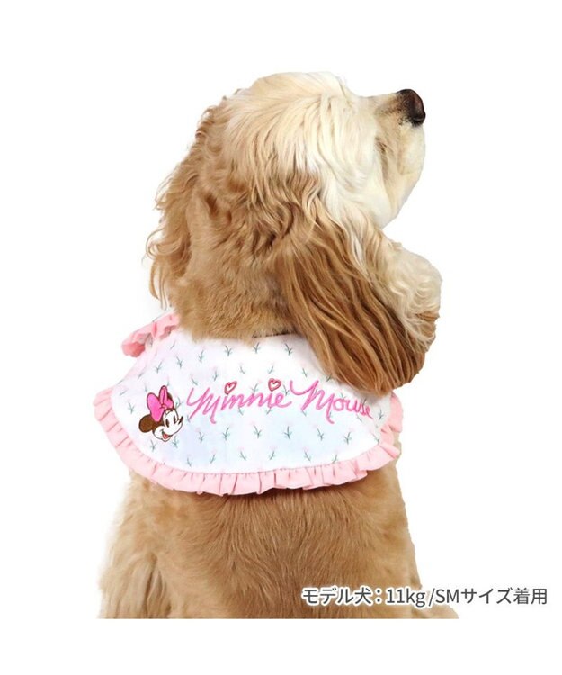 PET PARADISE ディズニー ミニーマウス クール バンダナ 《小花柄》 中型犬 子花柄