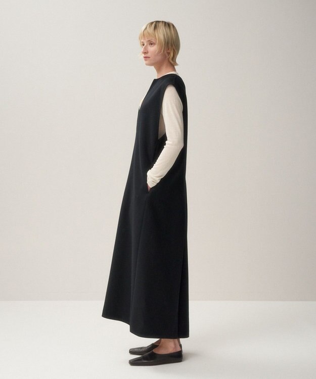 ATON SUPER 160S DOUBLE SAXONY | ピナフォアドレス BLACK