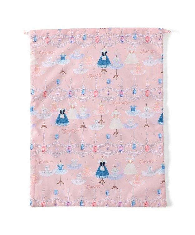 Chacott ジュエルチュチュ巾着L ロイヤルピンク