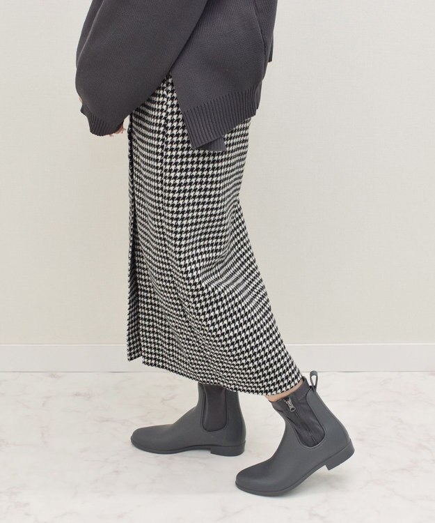 Bridget Birkin 【Bridget Birkin】サイドジップレインブーツ グレー