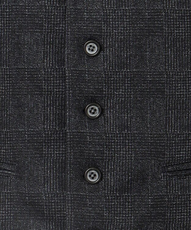 JOSEPH ABBOUD 【キングサイズ】ツィーディジャージー ベスト ネイビー系4