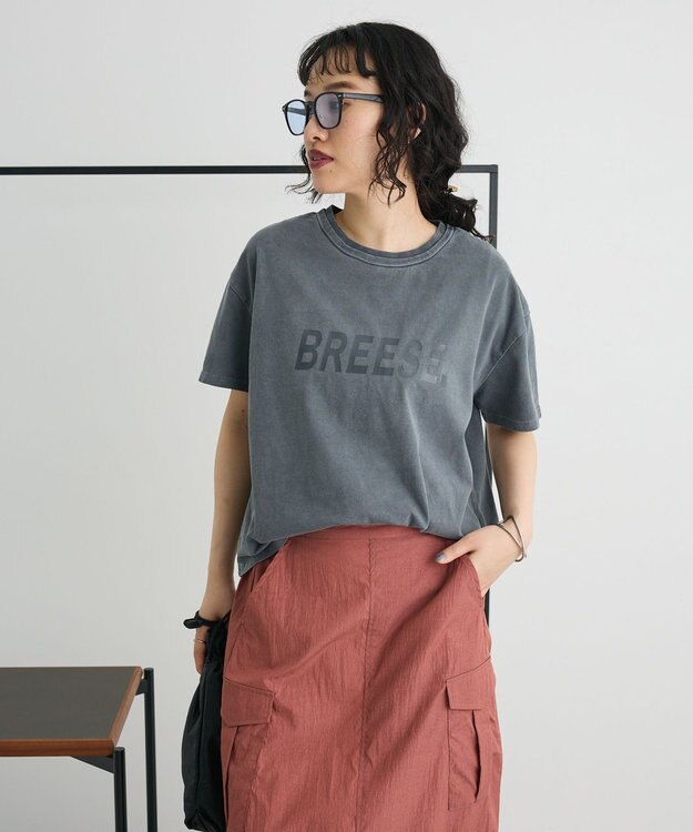 CRAFT STANDARD BOUTIQUE ヴィンテージ加工ロゴTEE Black