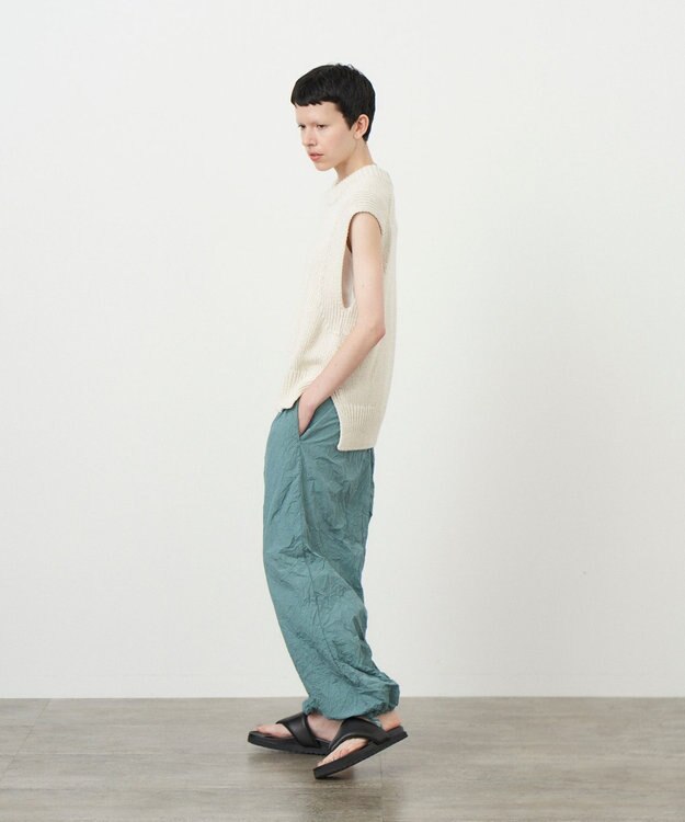 ATON CATCH WASHER NYLON | オーバーパンツ GREEN