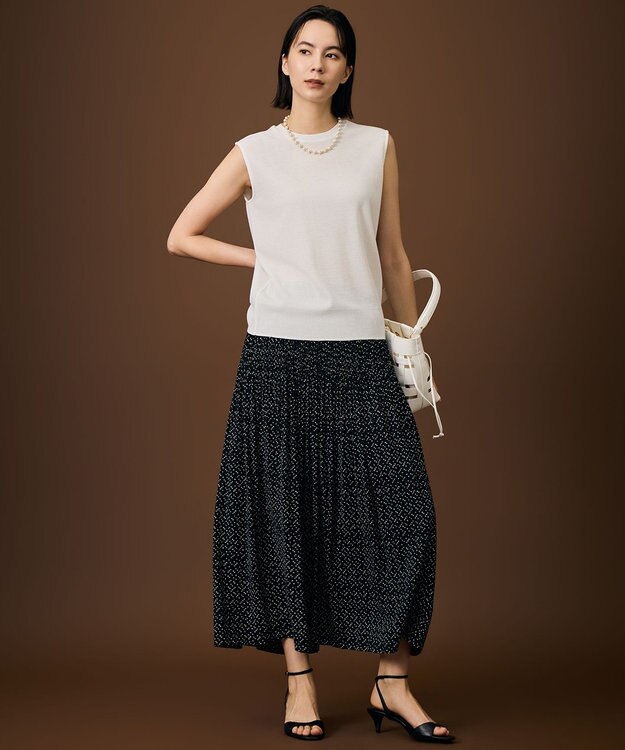 自由区 【人気素材・NEWアイテム・アンサンブル対応】ファンクショナルノースリーブ カットソー オフ