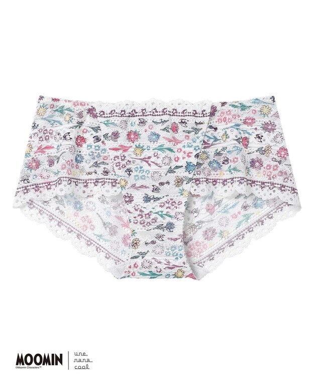une nana cool 【MOOMIN× une nana cool 】 364 レース　総レースショーツ PU