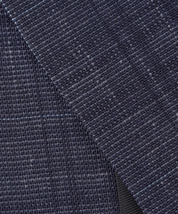 J.PRESS MEN 【WEB・一部店舗限定】ウールリネンチェック ジャケット ネイビー系4