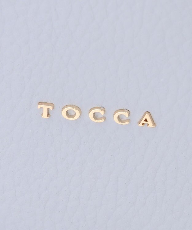 TOCCA 【八木アリサさん着用】PETAL SILHOUETTE LEATHER POCHETTE ポシェット ブルー系