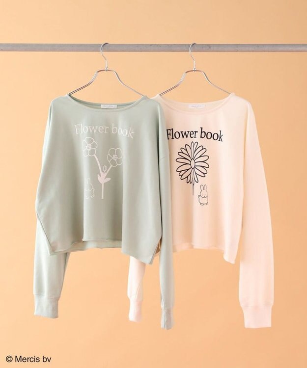 Green Parks Ｍｉｆｆｙ／フラワープリントミニ裏毛プルオーバー Green