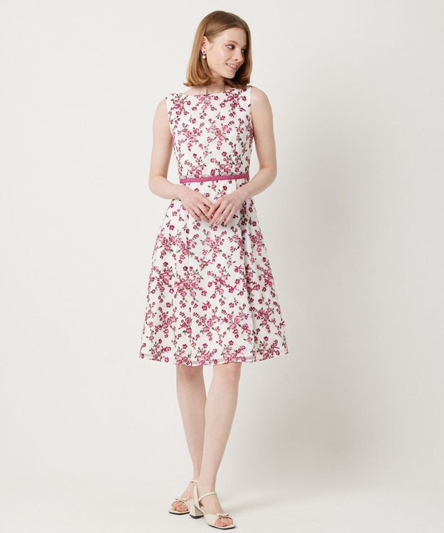 TOCCA 【キャンセル分販売！・洗える】CAROUSEL ROSE ドレス オフ系7