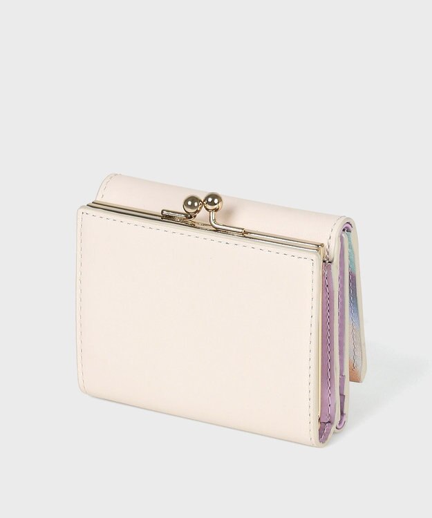 Paul Smith スプレースワールトリム がま口財布 アイボリー