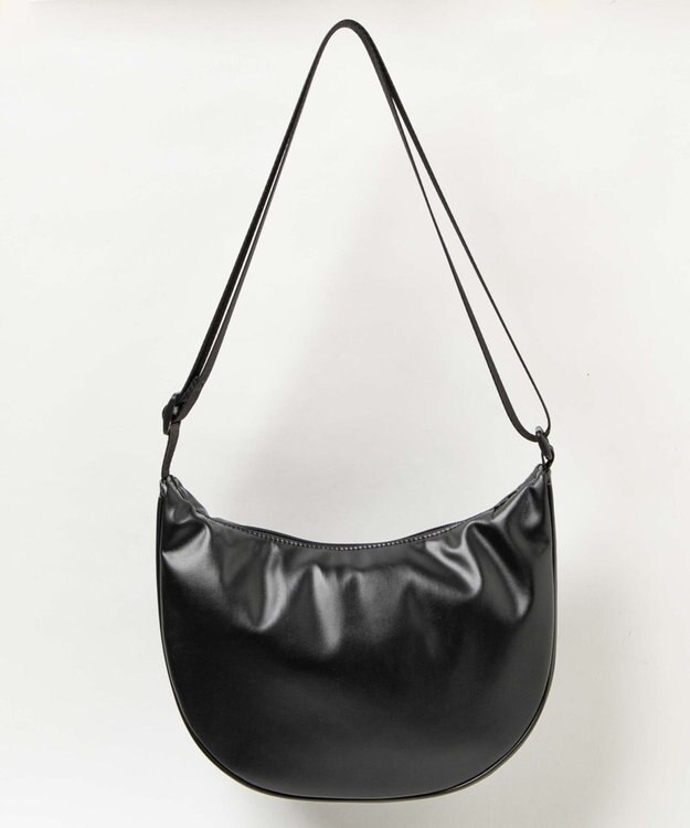 WEGO カラーハーフムーンショルダー ブラックその他