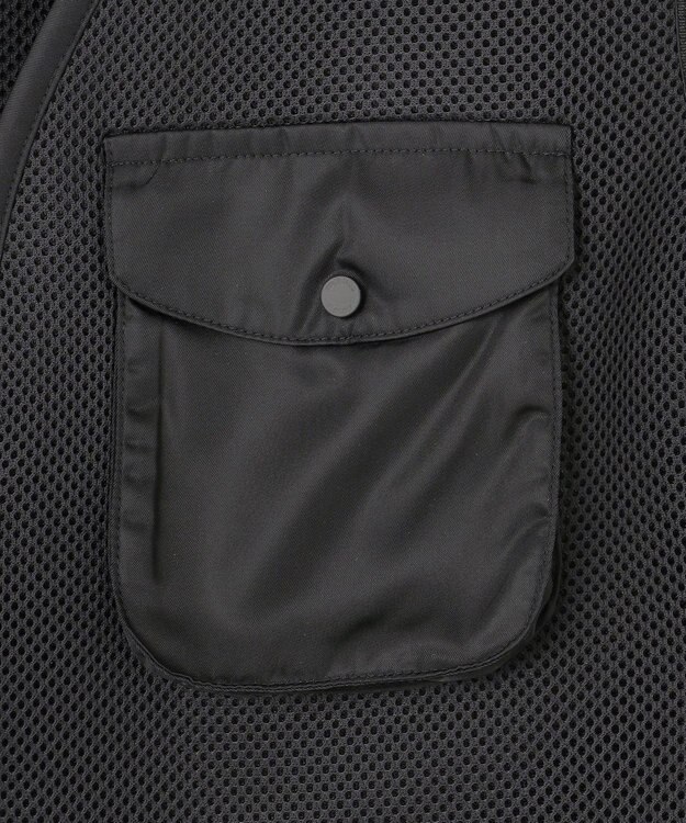 23区GOLF 【UNISEX】ペルチェベスト　モバイルバッテリーで操作する３つの冷却装置付き　夏のアウトドアにおすすめ ブラック系