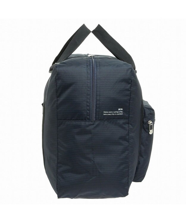 ACE BAGS & LUGGAGE ace. エース フォルケット ボストンバッグ 折りたたみバッグ 31リットル 67159 ダークネイビー