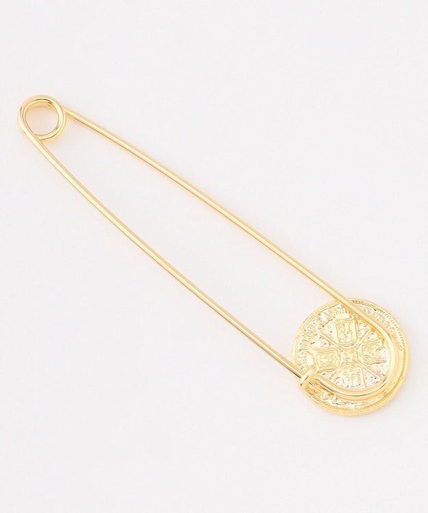 23区 コインモチーフ キルトピン ゴールド系