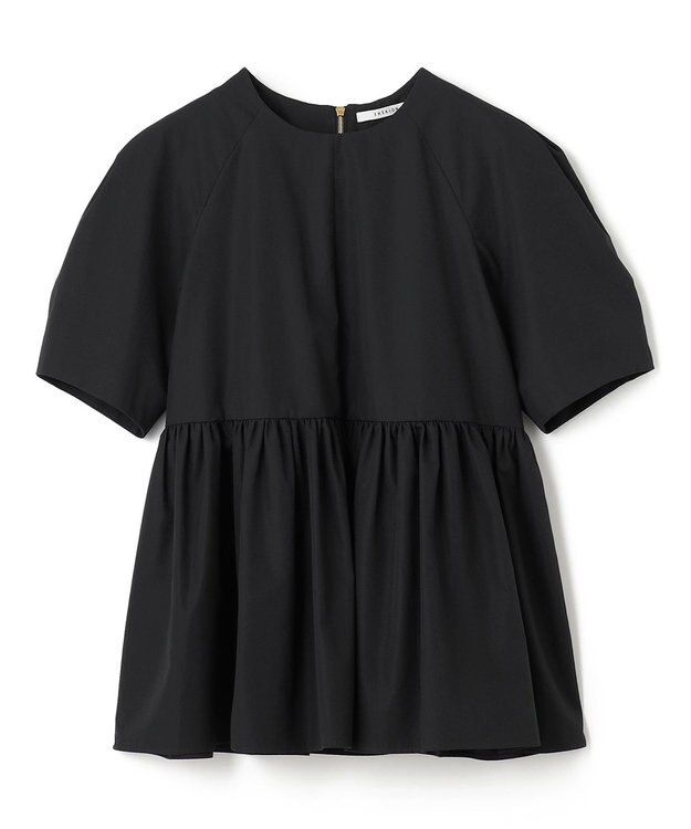 BEIGE， 【WEB限定】DIAMANT / ギャザーブラウス Black