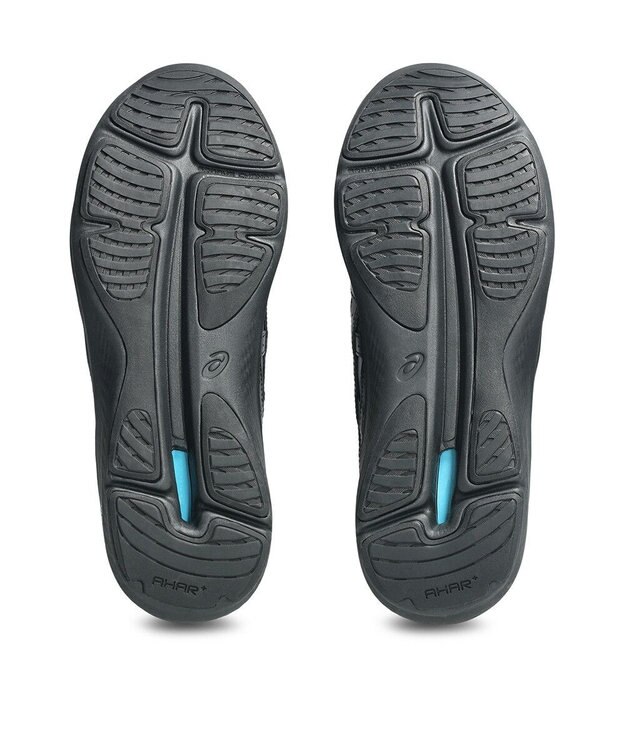 ASICS WALKING ゲルファンウォーカー メンズ 4E相当 ブラック×ブラック