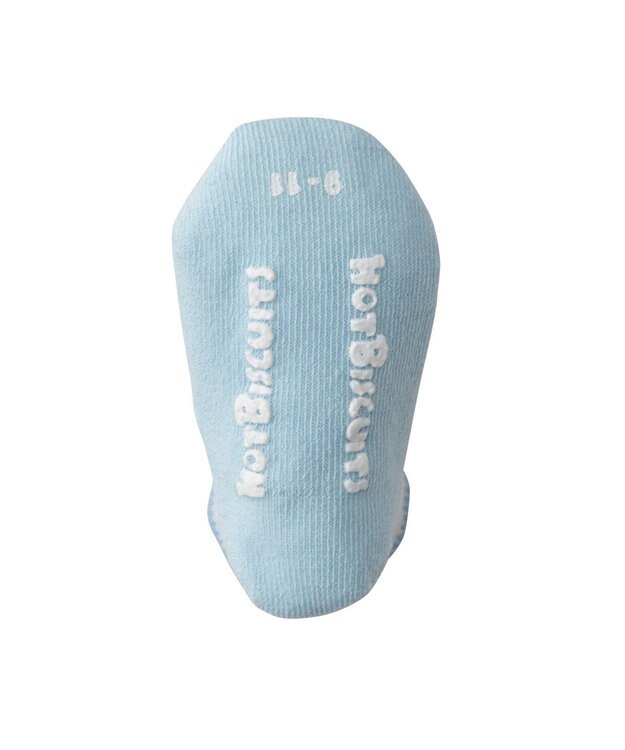 MIKI HOUSE HOT BISCUITS 【9-11cm】 パステルカラーベビーソックス ブルー