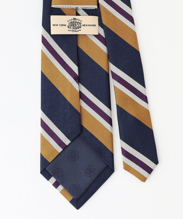 J.PRESS MEN 【STRUCTURE MIX COLLECTION】ストラクチャーミックス ネクタイ ネイビー系2