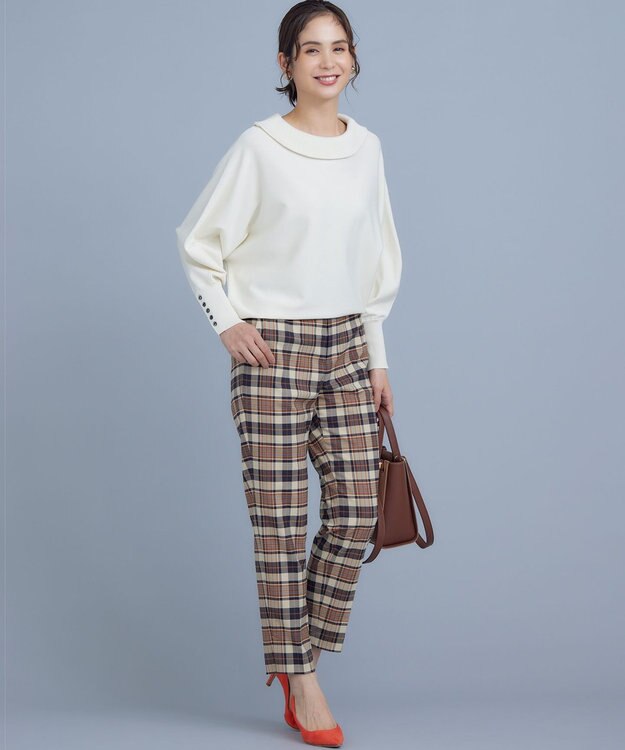 組曲 華奢見えフェミニット パールホワイト系