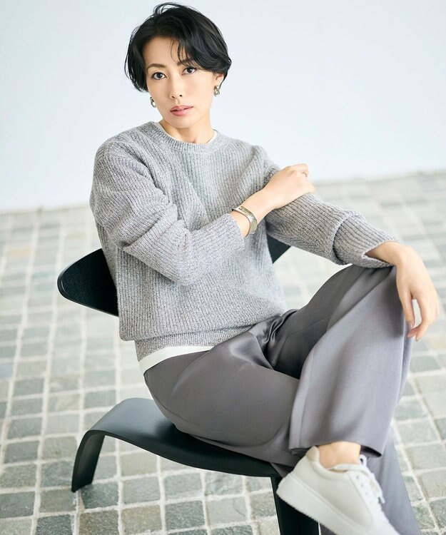 自由区 L 【カタログ掲載】グラフィックロング カットソー オフ