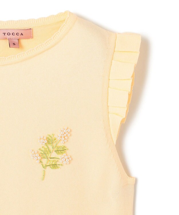 TOCCA LITTLE MIMOSA ニットトップス イエロー系