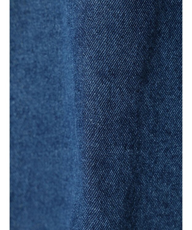 Green Parks ・Ｄｏｕｂｌｅ　Ｆｌａｇｓショルダーフリルデニムベスト Indigo