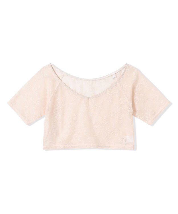 Chacott ショートトップ ベビーピンク