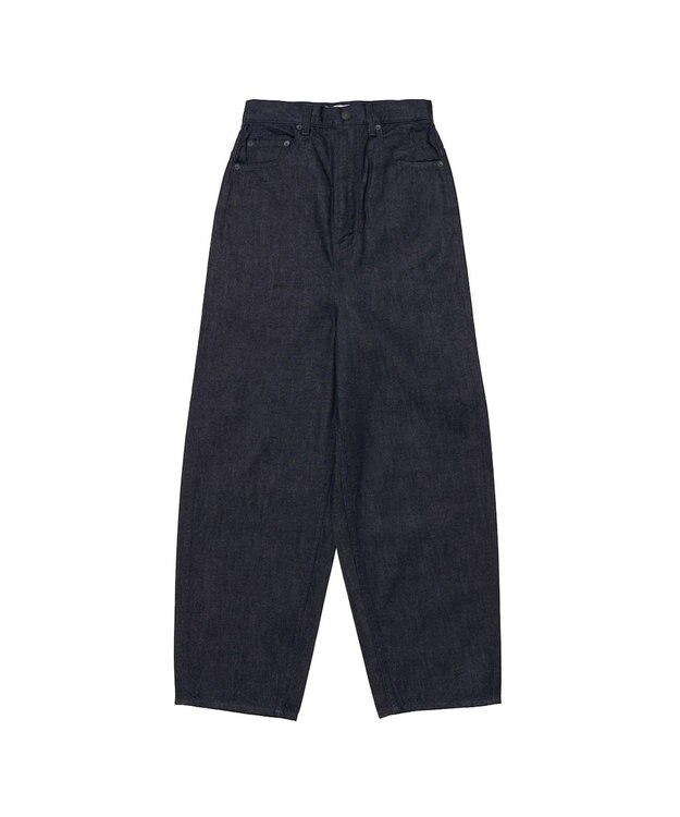 woadblue サルエル ブレットデニムパンツ リジッドブルー BLUE