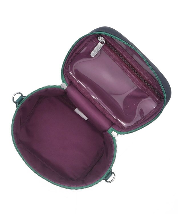 LeSportsac VANITY SHOULDER BAG/ディープネイビーキルト ディープネイビーキルト