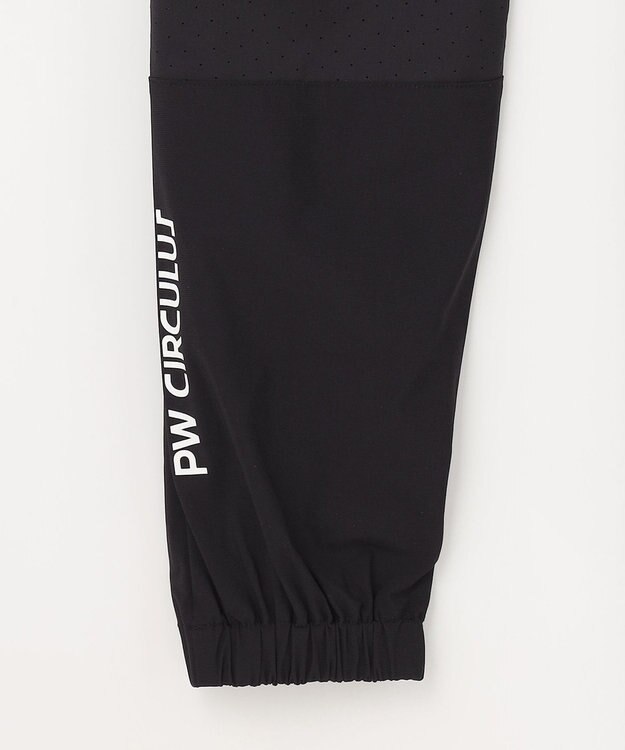 PW CIRCULUS 【機能性素材 TM ICE 使用】パンチング パンツ ブラック系