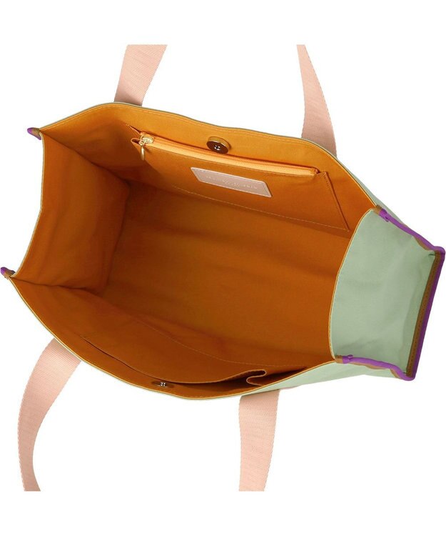 tsumori chisato CARRY キラネコ ハンドバッグ 手提げ グリーン