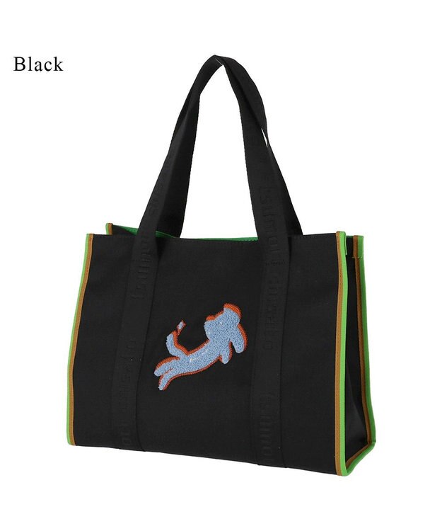 tsumori chisato CARRY キラネコ ハンドバッグ 手提げ ブラック