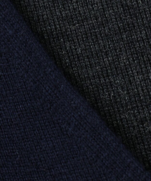 J.PRESS MEN ハイゲージニットベスト ネイビー系7