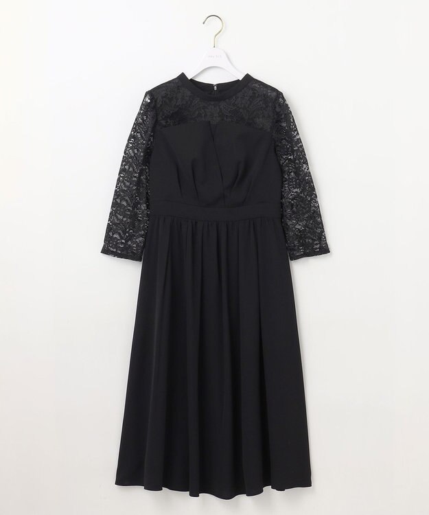 ANY SIS 【洗える】ビスチェディテール ドレス ブラック