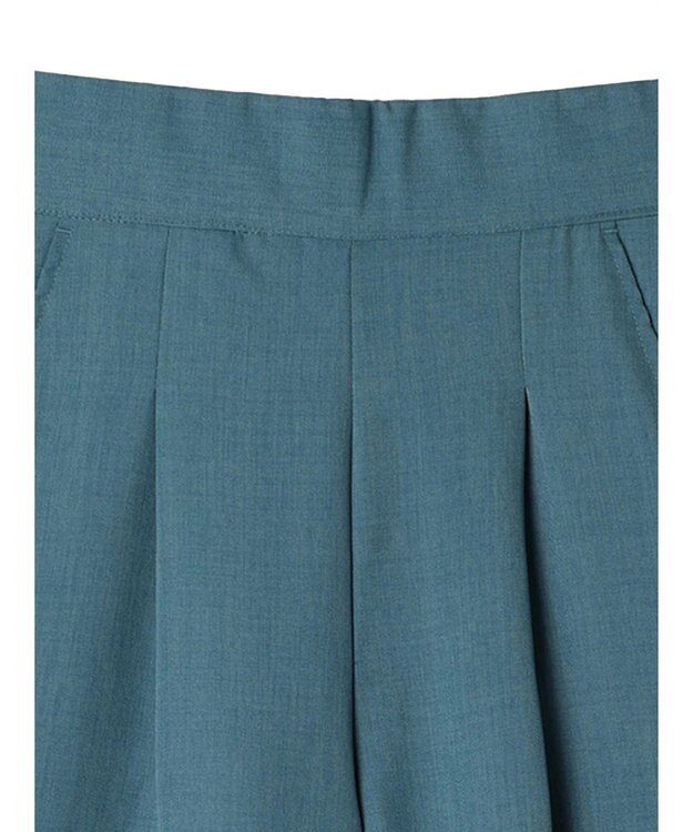 Green Parks ・ＥＬＥＮＣＡＲＥ　ＤＵＥ　リネンライクワイドパンツ Green