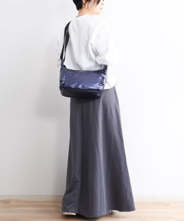 ACE BAGS & LUGGAGE Kanana project collection DYL ラポシュ ショルダーバッグ 68542 カナナプロジェクト メタリックネイビー